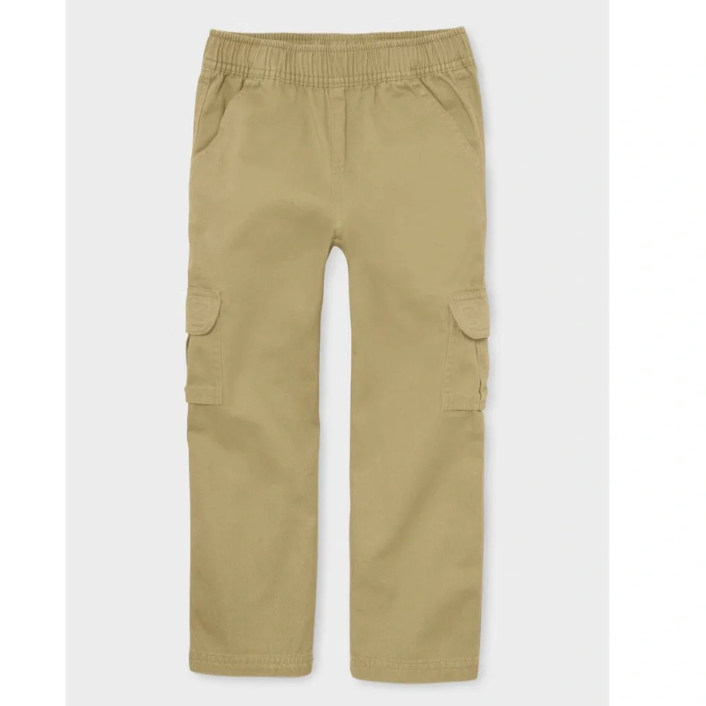 The Children’s Place Boys Pull On Cargo Pants - Tan, Size 10